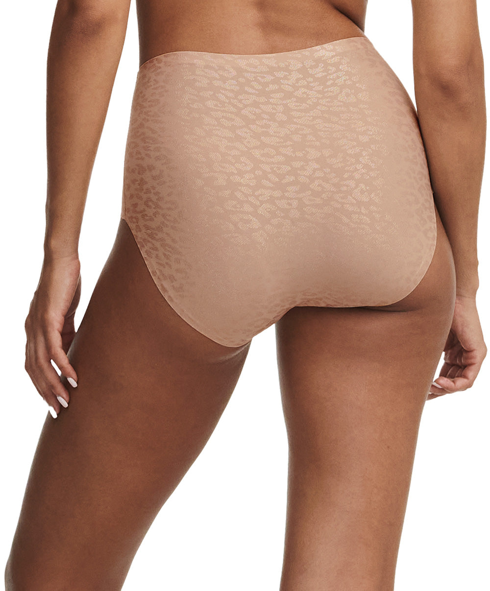 Culotte taille haute Chantelle Soft Stretch leo scintillant C11DC7-0X7