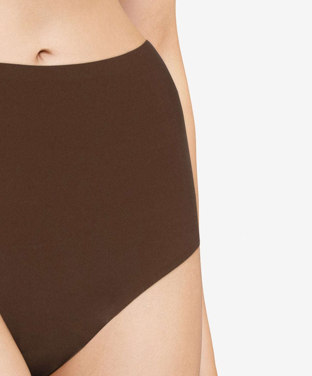 Culotte taille haute Chantelle Soft Stretch noyer C26470-0ST