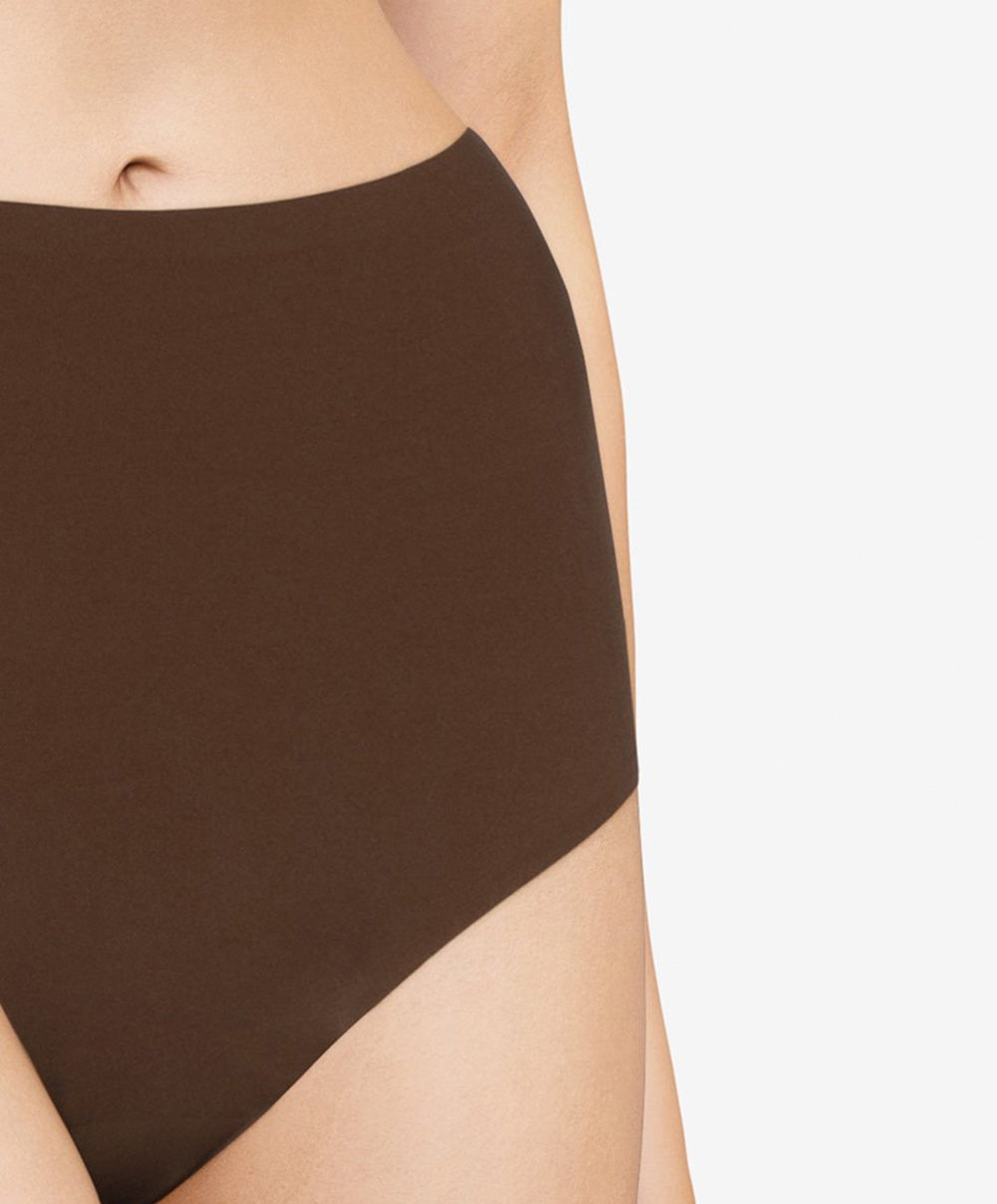 Culotte taille haute Chantelle Soft Stretch noyer C26470-0ST