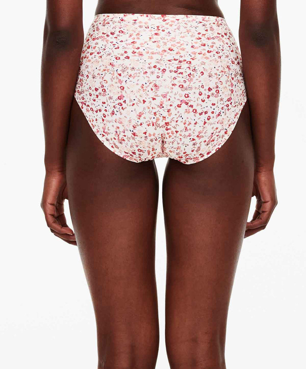 Culotte haute à fleurs Chantelle Soft Stretch springtime C11D70-02S