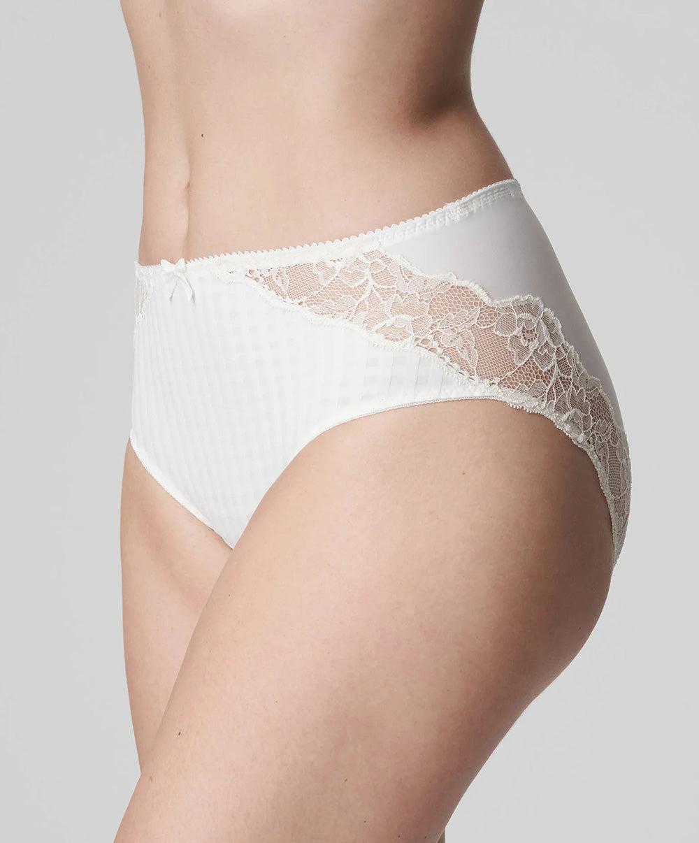 Culotte taille haute dentelle PrimaDonna Madison naturel 0562126-NAT