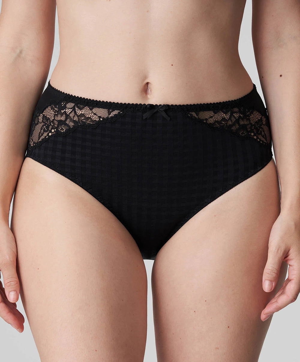 Culotte taille haute dentelle PrimaDonna Madison noir 0562126-ZWA