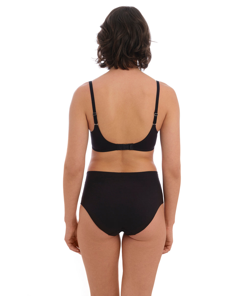 Culotte taille haute invisible Wacoal Accord noir WE600456-BLK