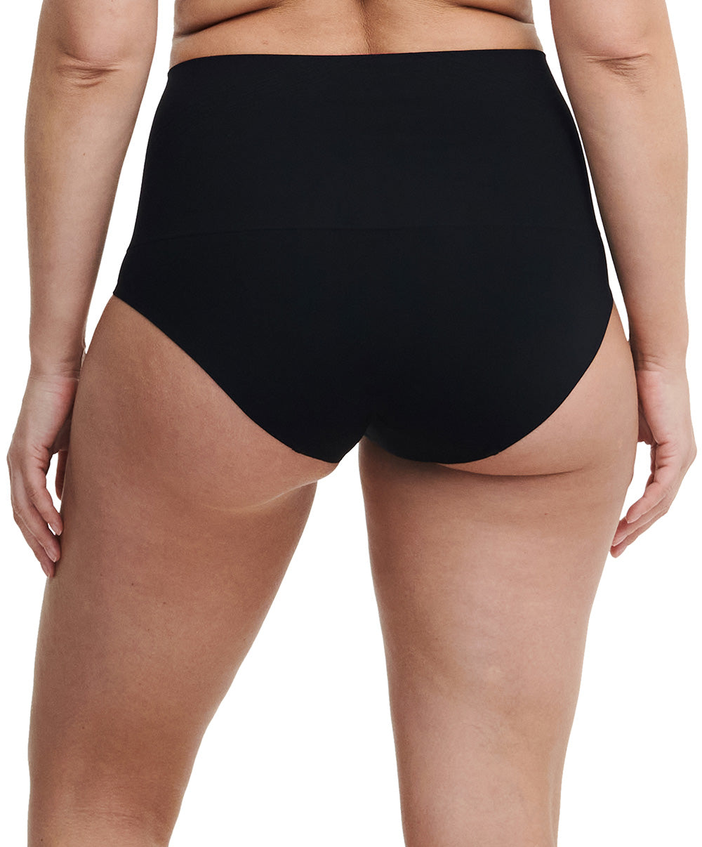 Culotte taille haute sculptante invisible Chantelle Smooth Comfort noir C10U70-011