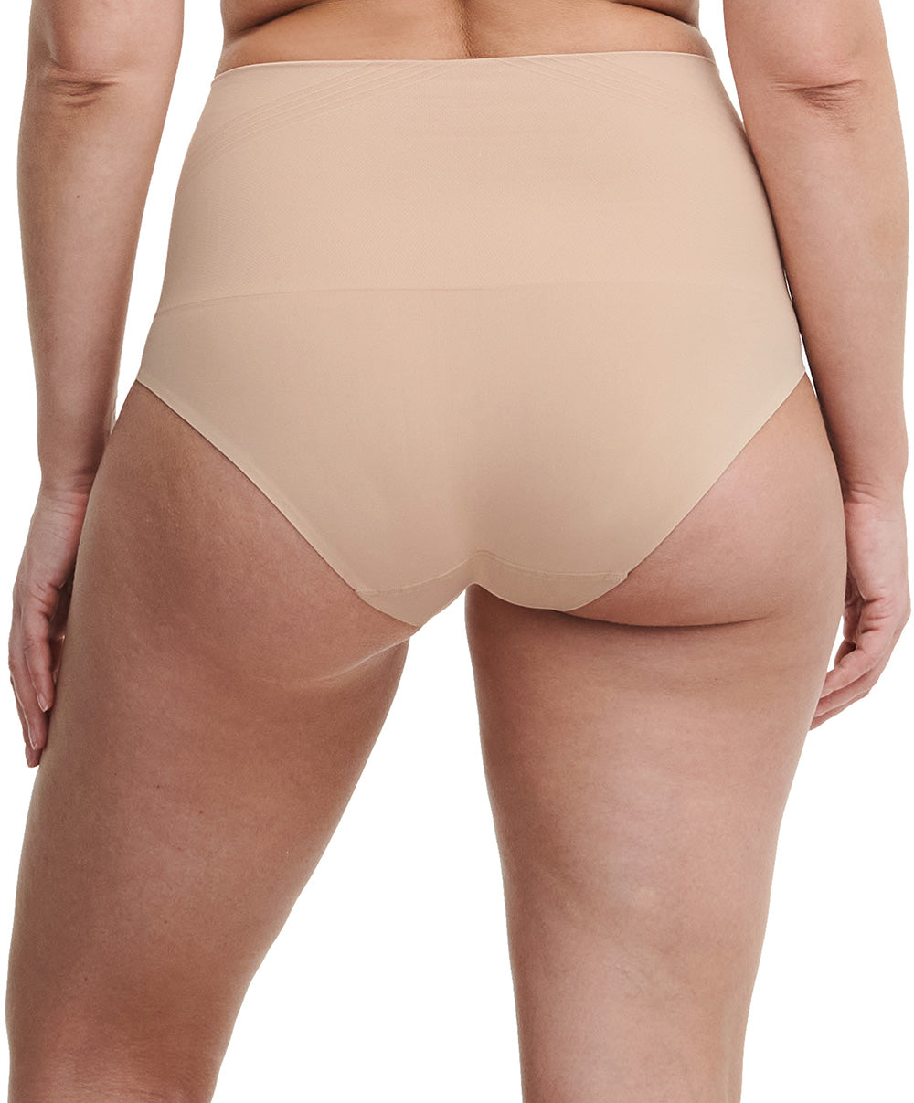 Culotte taille haute sculptante invisible Chantelle Smooth Comfort clay nude C10U70-00Q
