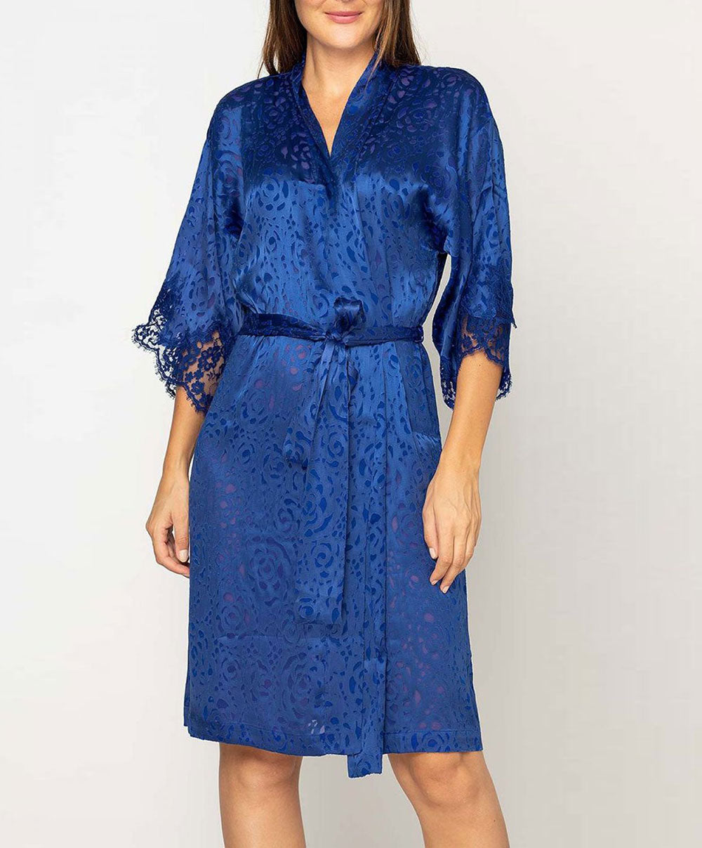 Déshabillé Lise Charmel Dressing Floral bleu ALC2088-DB