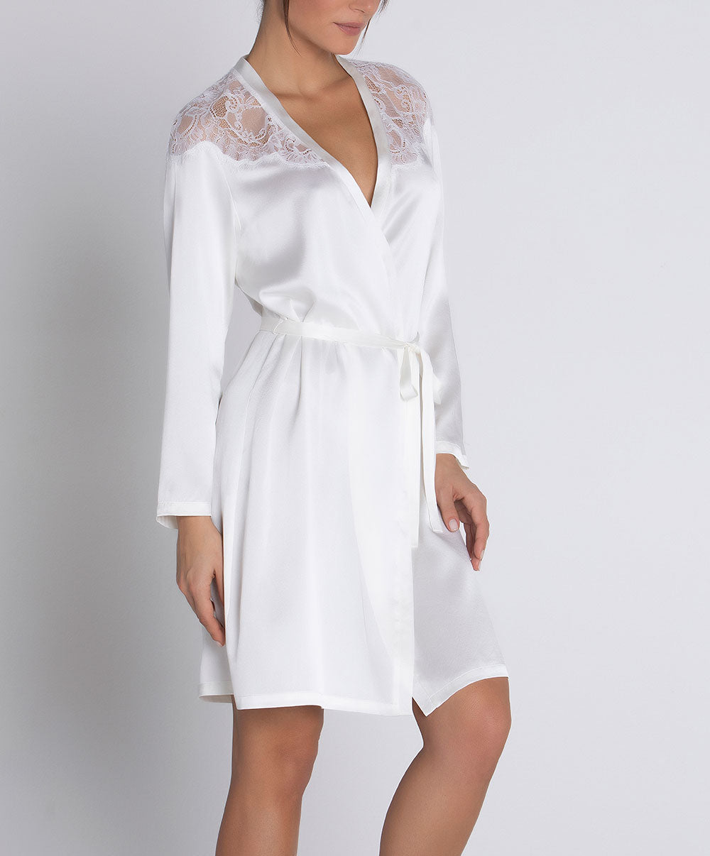 Déshabillé Lise Charmel Source Beauté ecru nacre ALH2072-EN