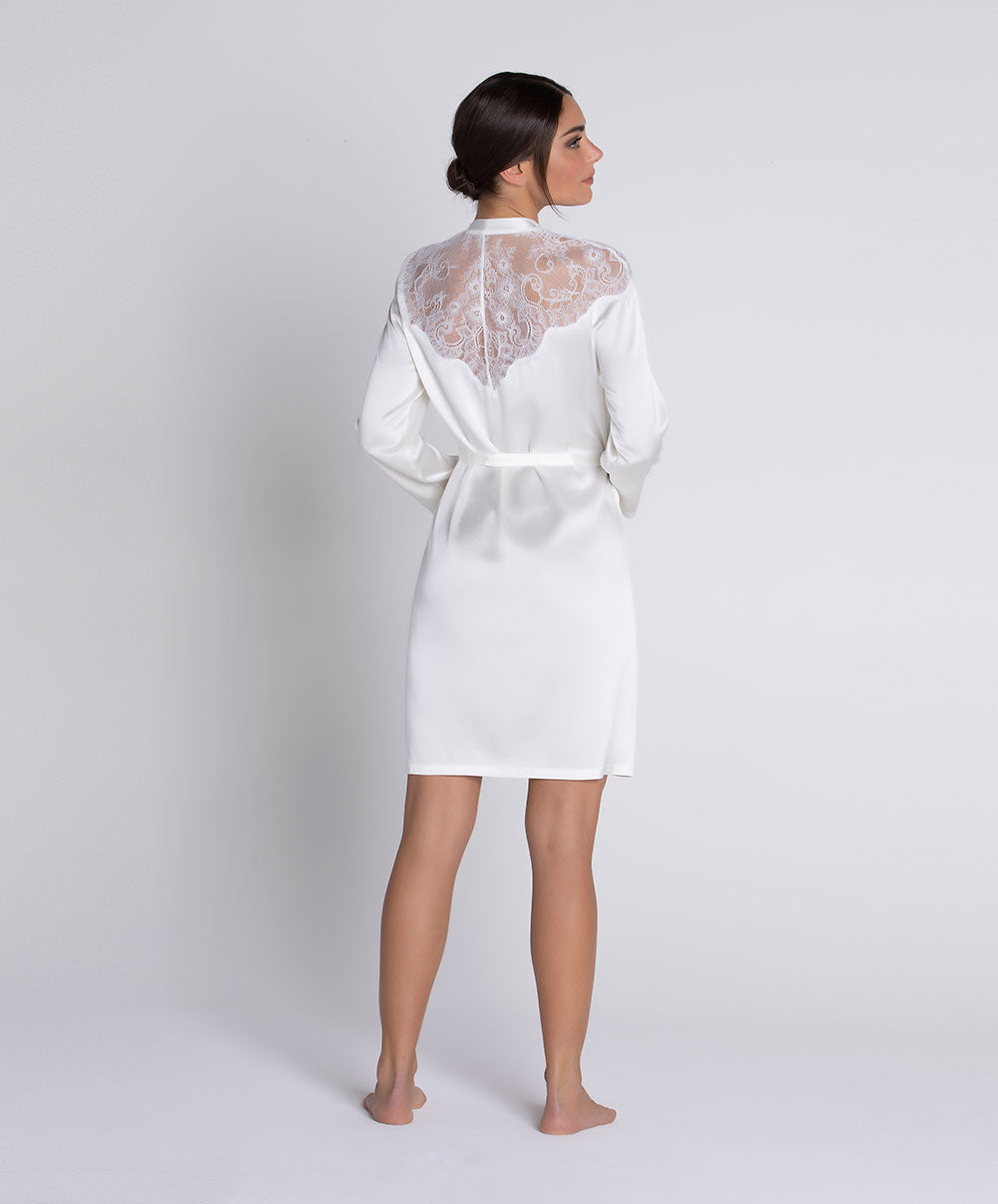 Déshabillé Lise Charmel Source Beauté ecru nacre ALH2072-EN