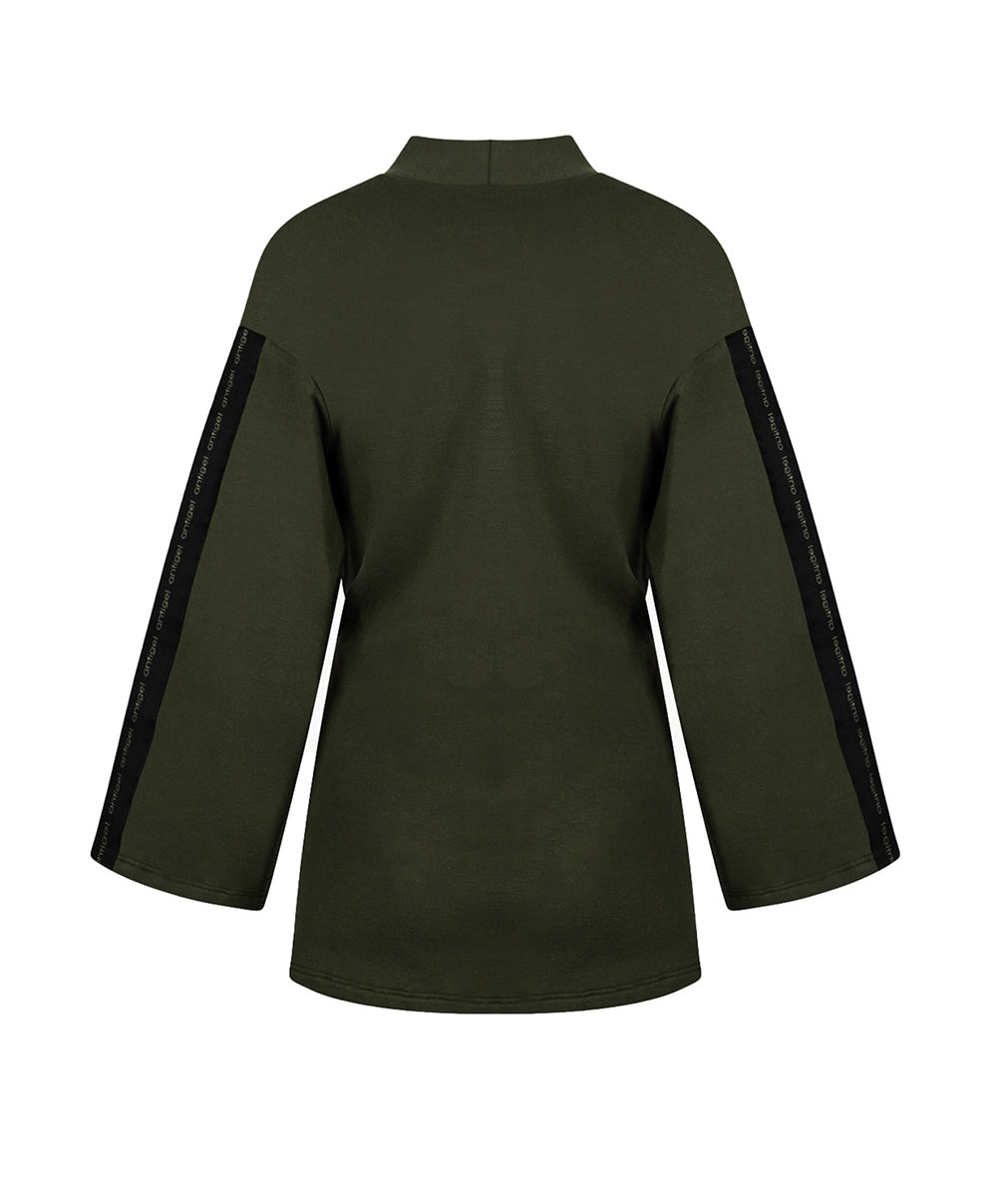 Déshabillé court Antigel de Lise Charmel Tressage Graphic éclat aventure kaki ELC1937-EA