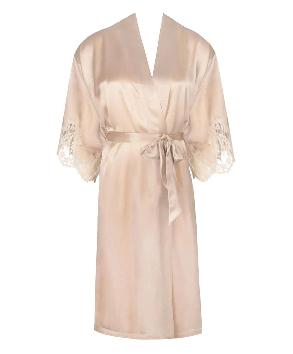 Déshabillé en soie Lise Charmel Splendeur soie aurore ALC2080-SR