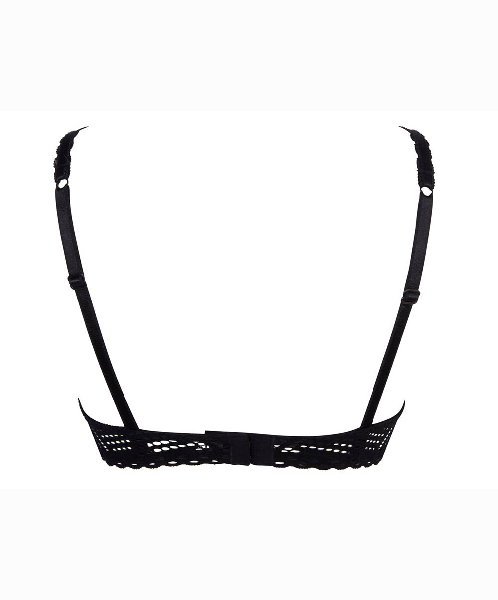 Soutien-gorge armature Antigel de Lise Charmel Tressage Graphic noir ECC6037-TN