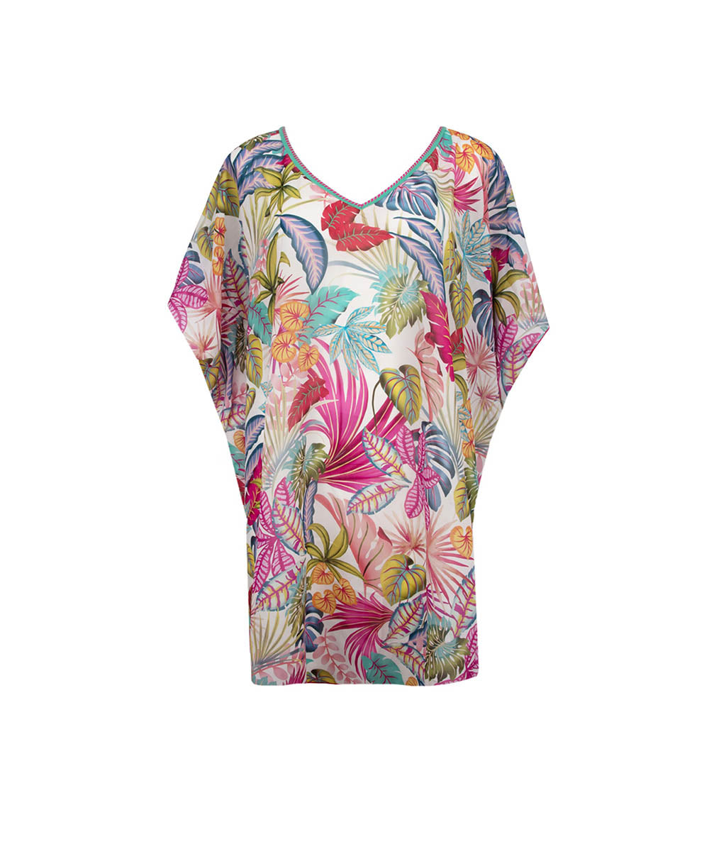 Poncho d'été La Muse des Îles multicolore Antigel Bain ESB6266-IP