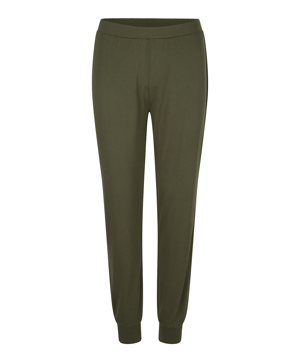 Ensemble pyjama "avocado" inserts en dentelle Lingadore nightwear Lingadore 6314-136-AVOC