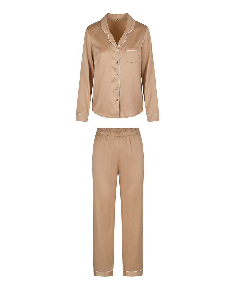 Ensemble pyjama femme "toast and powder stuff" Lingadore nightwear Lingadore 6205SET-131-TOPD