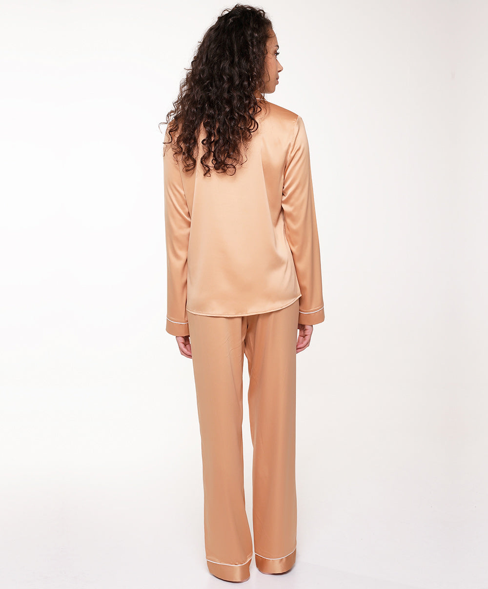 Ensemble pyjama femme "toast and powder stuff" Lingadore nightwear Lingadore 6205SET-131-TOPD