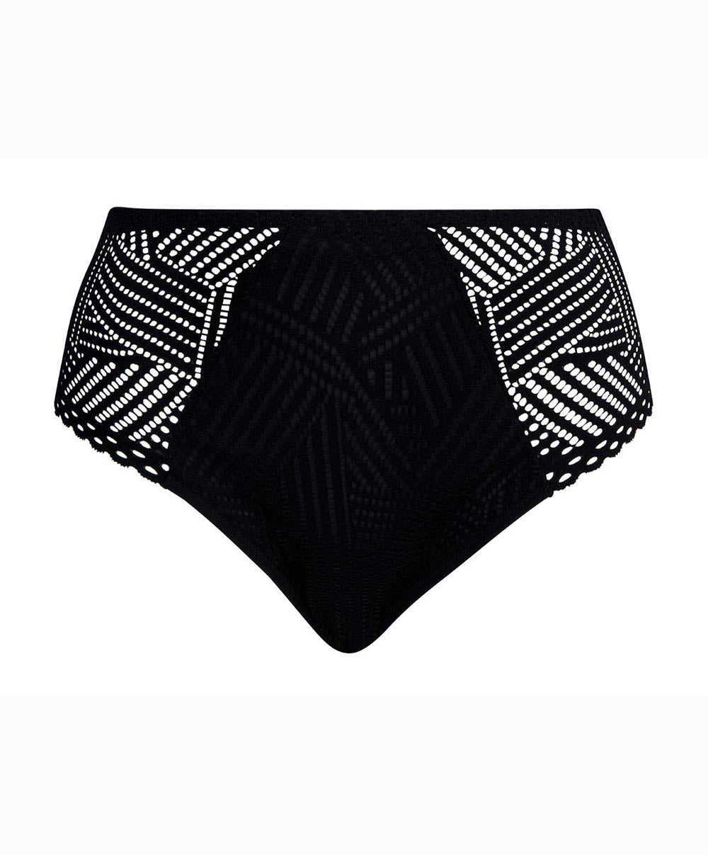 Slip haut Antigel de Lise Charmel Tressage Graphic noir FCC0337-TN