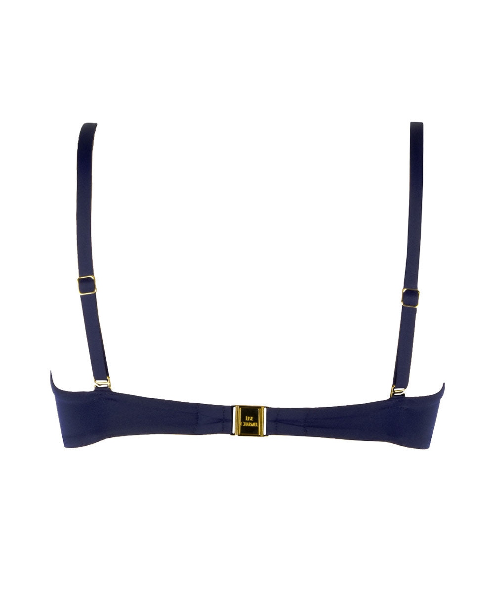 Haut de maillot de bain armatures Lise Charmel bain Sublime Drapé marine ABB6050-MP 10