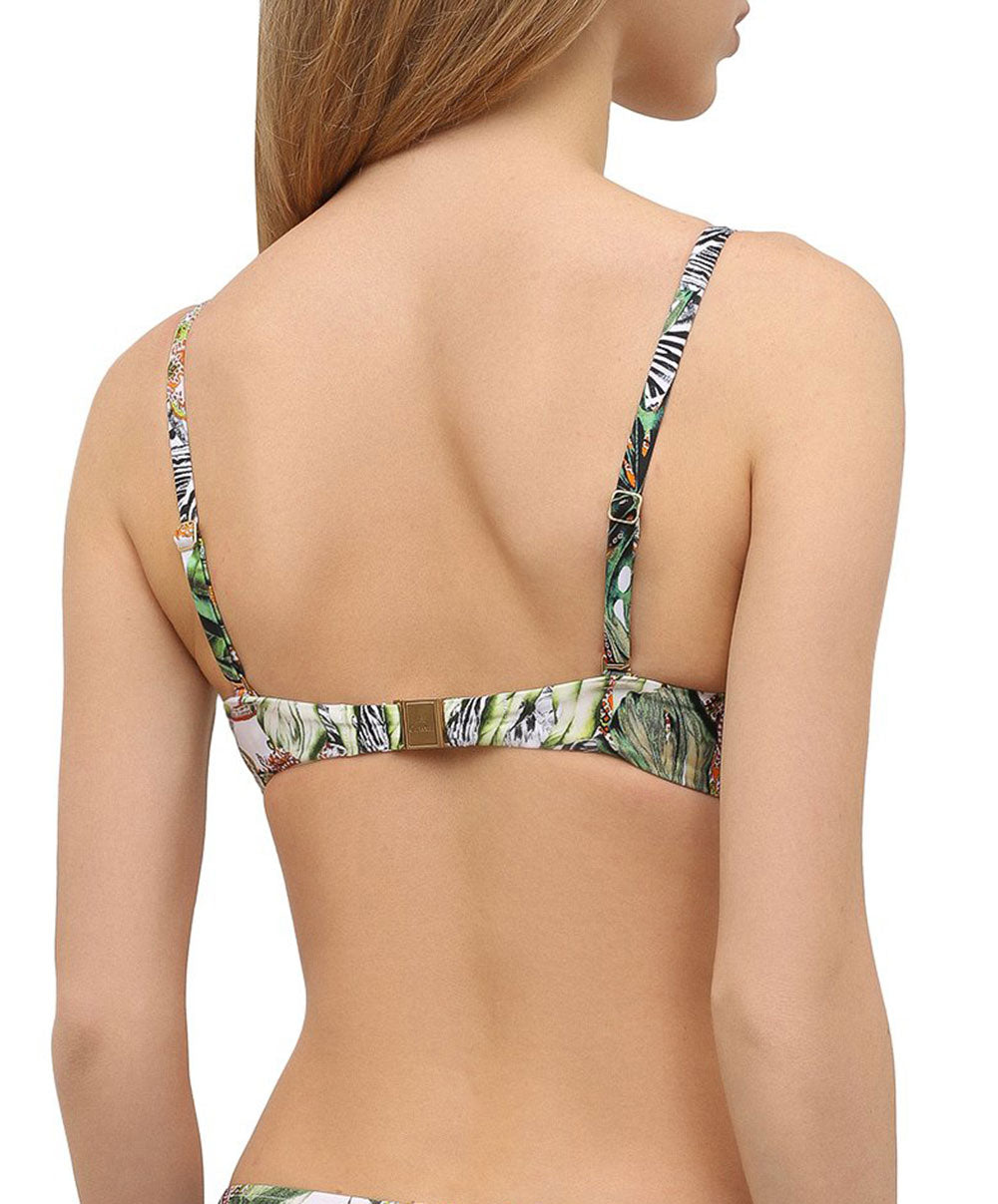 Haut de maillot de bain bandeau brassière Lise Charmel bain Féérie Tropicale nature tropicale ABB5048-NT