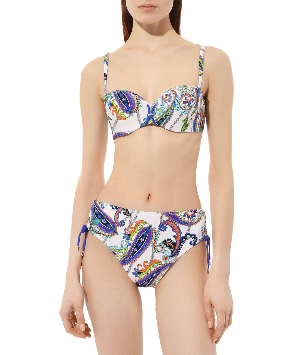 Haut de maillot de bain bandeau brassière Lise Charmel bain Odyssée Cashmer bleu ABB5063-BC