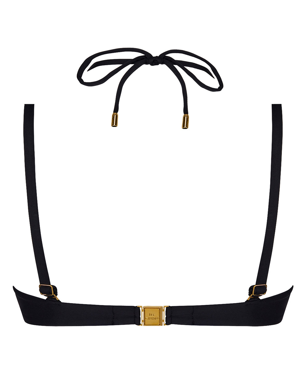 Haut de maillot de bain bandeau brassière Lise Charmel bain Éclat Rock noir ABB5070-NO