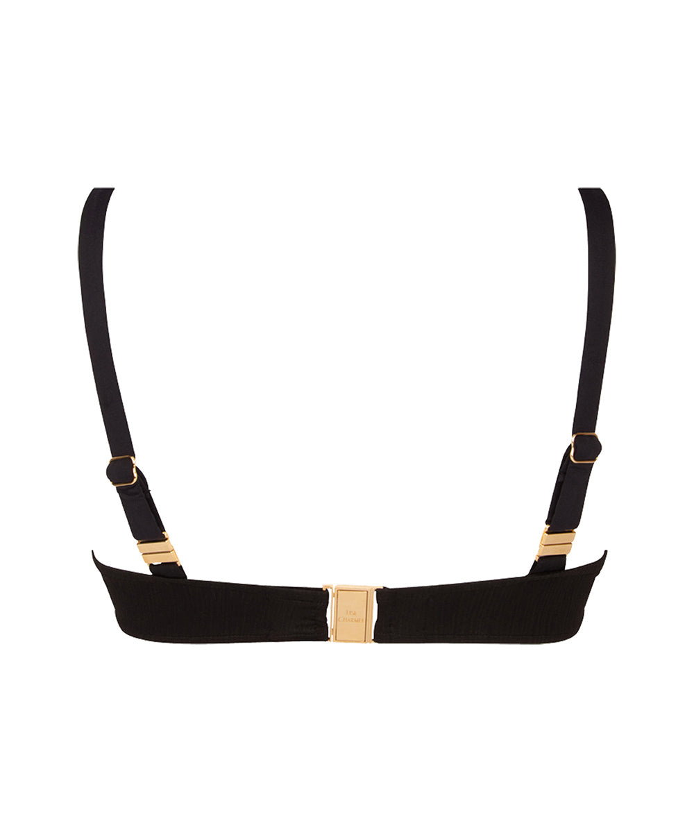 Haut de maillot de bain sans armatures mousse Lise Charmel bain Chic Aquatique ginger chic ABB6565-GC