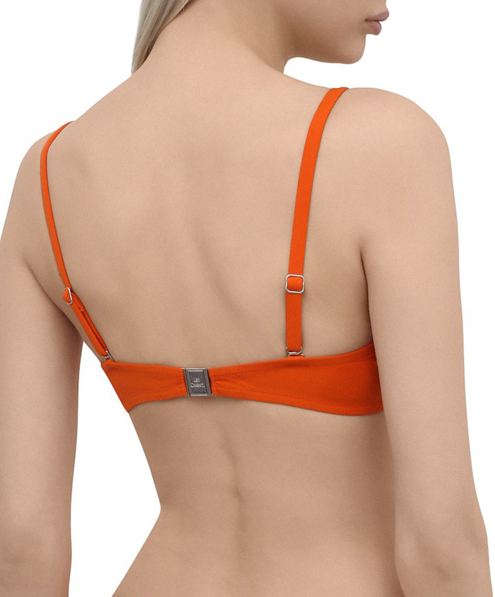 Haut maillot de bain brassière Lise Charmel bain Ajourage Couture curry ABA5015-CC