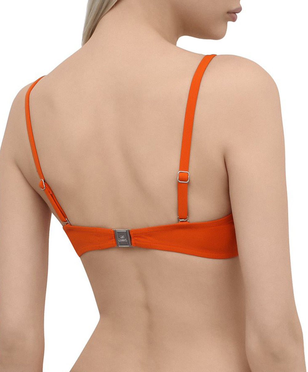 Haut maillot de bain brassière Lise Charmel bain Ajourage Couture curry ABA5015-CC