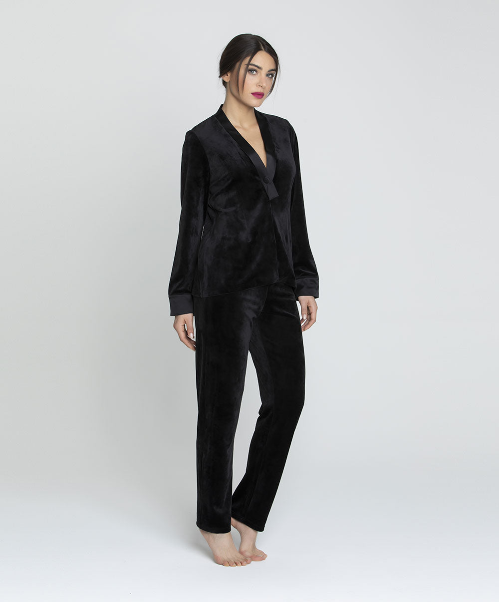 Kimono court manches 3/4 Lise Charmel Déesse en Glam or glamour ALH2215-OG