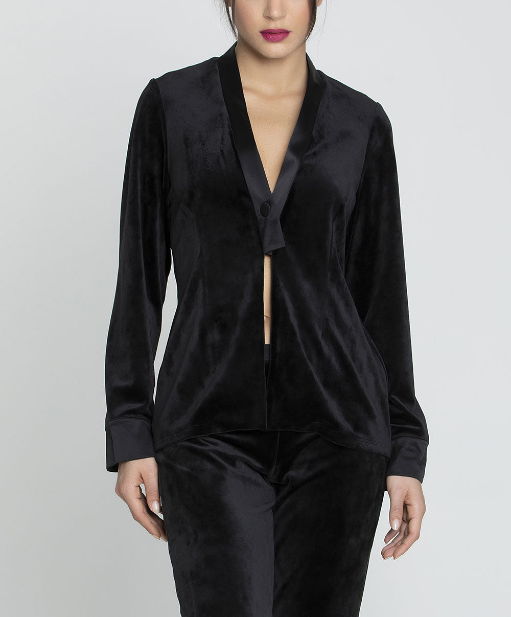 Kimono court manches 3/4 Lise Charmel Déesse en Glam or glamour ALH2215-OG