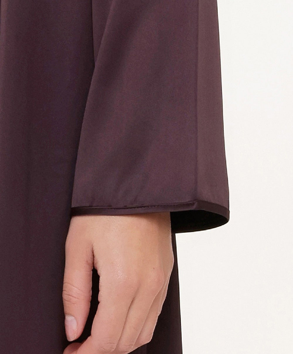 Kimono long satiné "Dark Pepper" Lingadore Lingadore nightwear 7623-162-DKPP