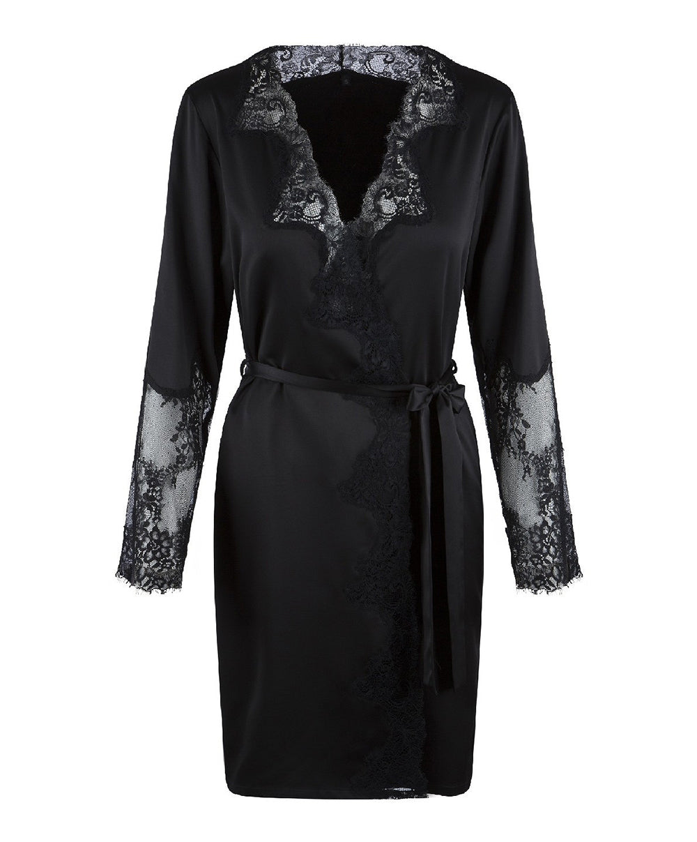 Kimono femme nuit Lingadore Lingadore nightwear 7507KM-02-NOIR