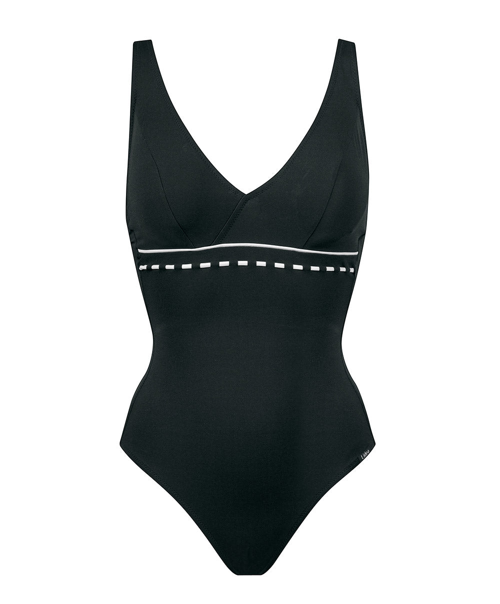 Maillot de bain 1 pièce gainant avec armatures Marine Mindset Lidea Swimwear sculptant LI-8080-572-429