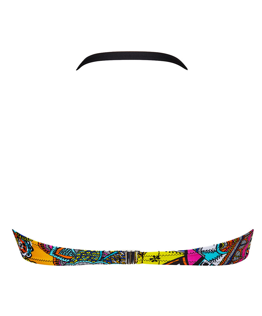 Maillot de bain bandeau coque La Nomade multicolore Antigel Bain EBB7157-EN