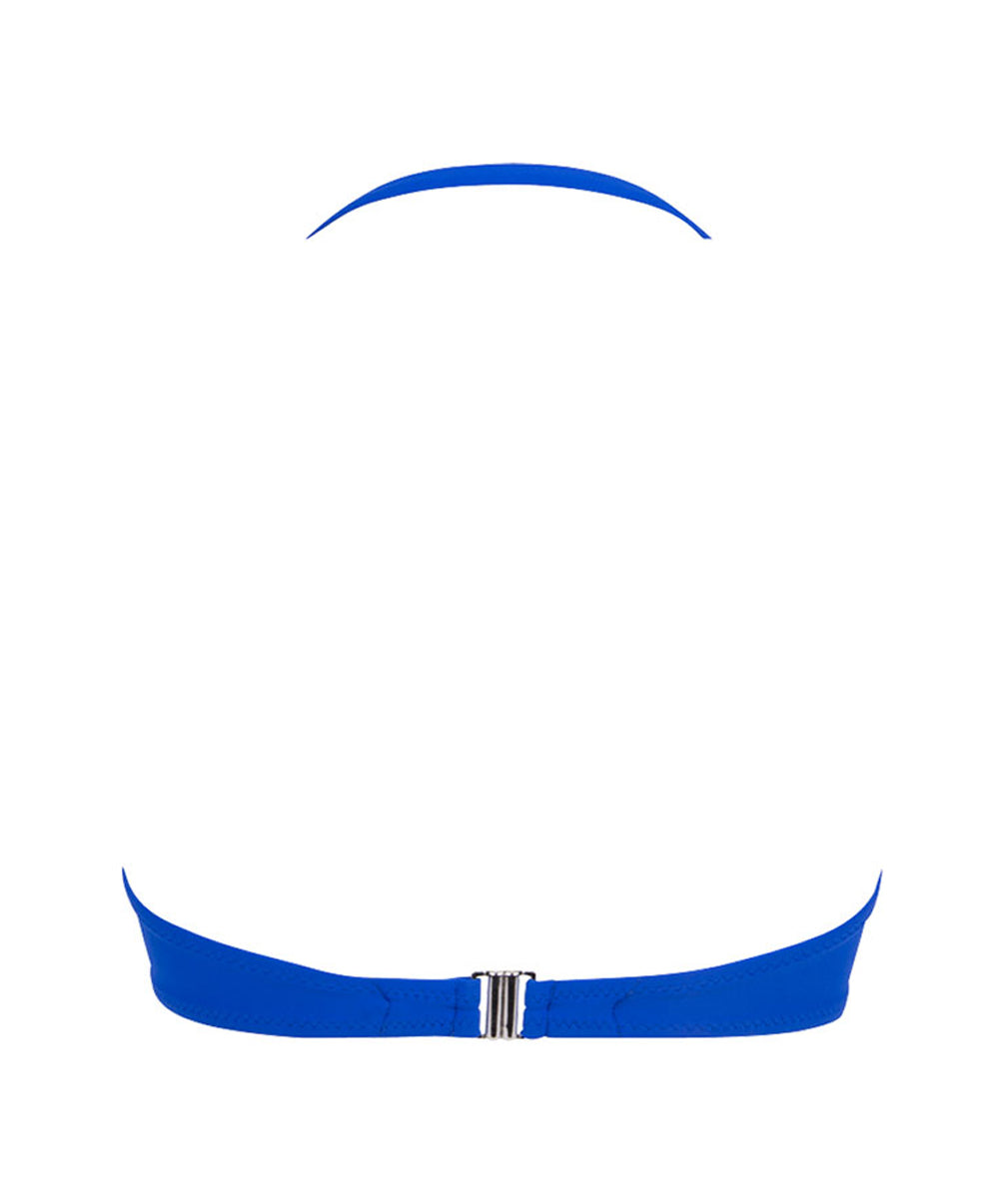 Maillot de bain bandeau coque La Chiquissima bleu electric Antigel Bain EBB7114-ME