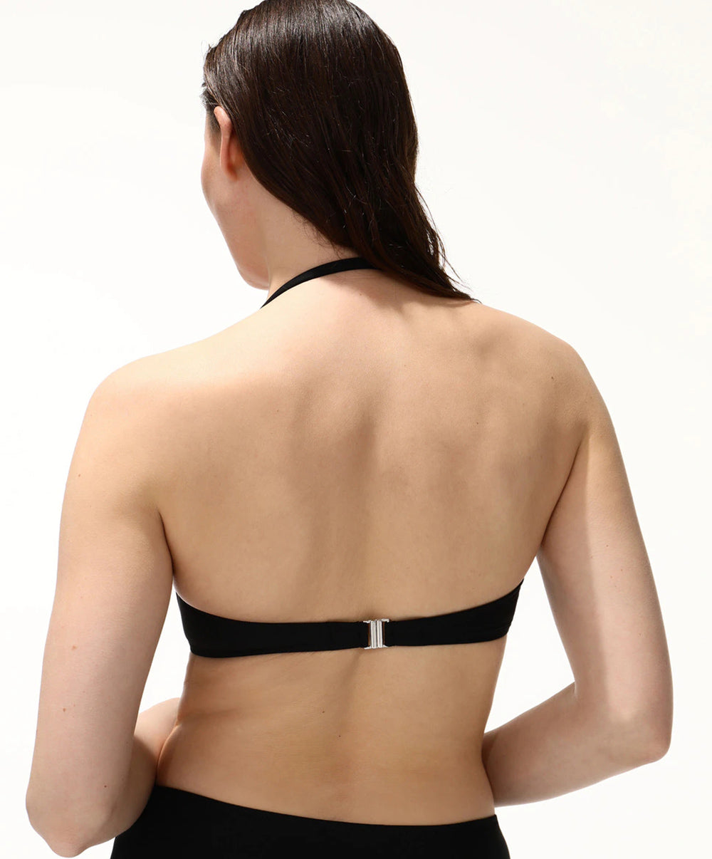 Maillot de bain bandeau coque La Chiquissima noir Antigel Bain EBB7114-NO 5