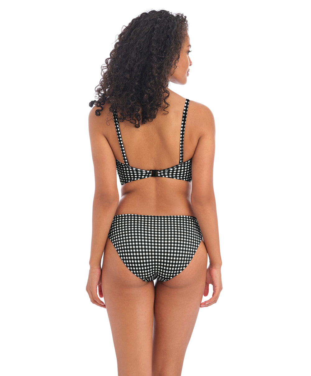 Maillot de bain bandeau paddé armatures multipositions Check In monochrome Freya swim AS201910-MOM