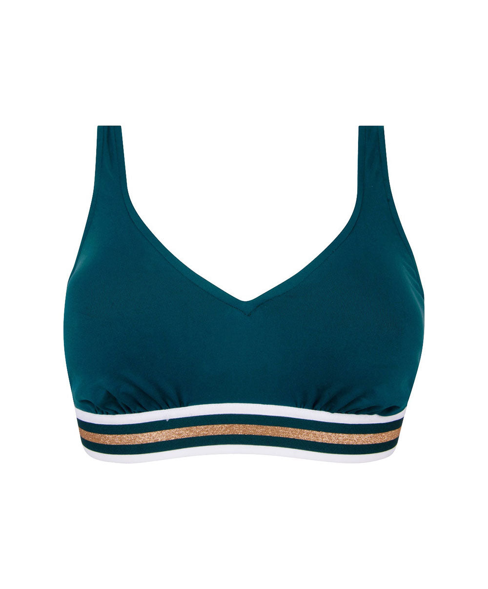 Maillot de bain brassière sans armatures Lise Charmel bain Énergie Nautique pacifique ABA2135-PN