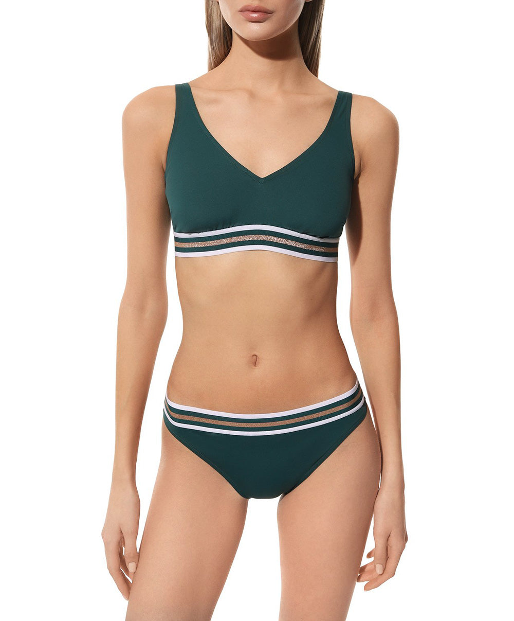 Maillot de bain brassière sans armatures Lise Charmel bain Énergie Nautique pacifique ABA2135-PN