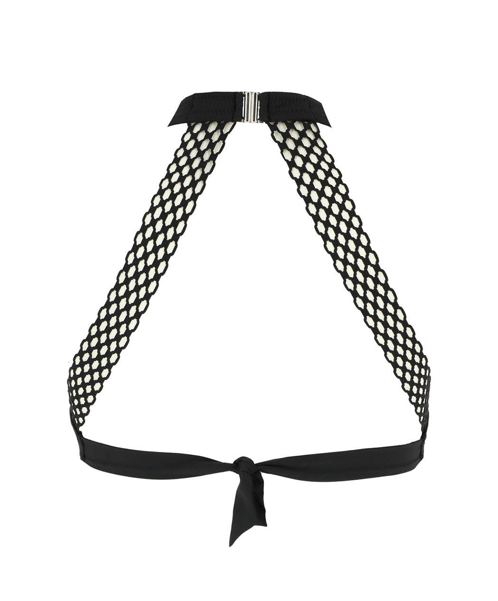 Maillot de bain brassière tour de cou La Double Mix noir Antigel Bain EBA5550-NO fashion