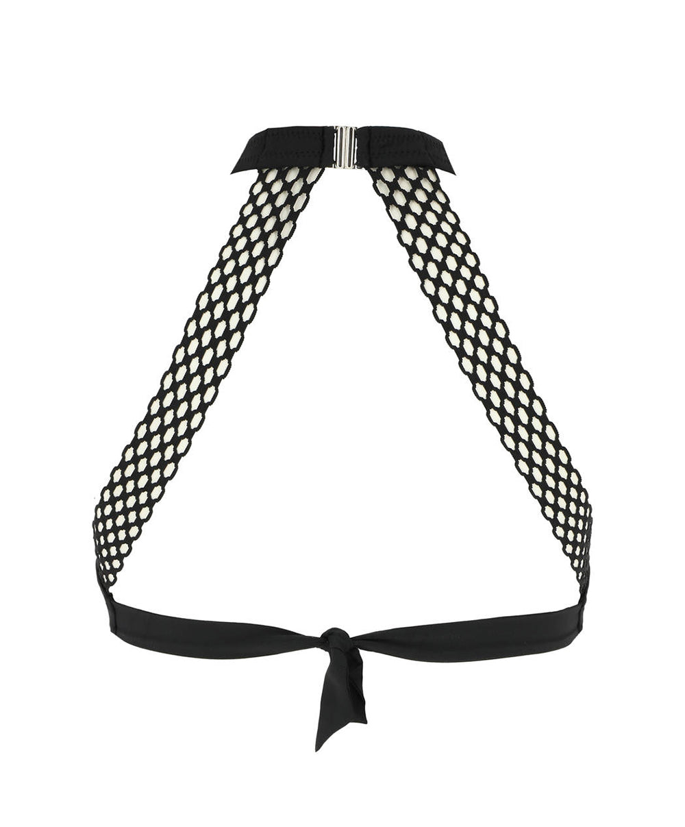 Maillot de bain brassière tour de cou La Double Mix noir Antigel Bain EBA5550-NO fashion