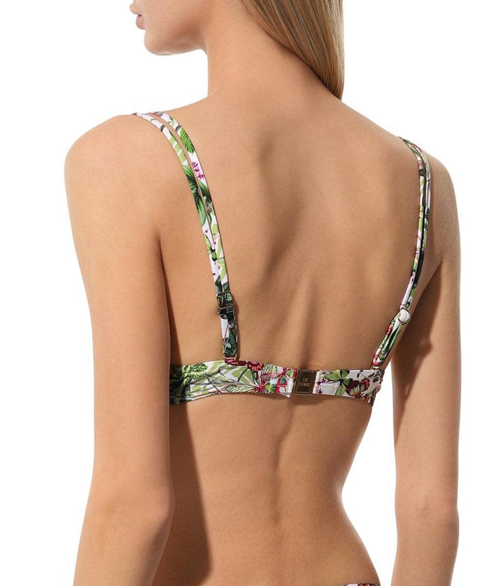 Soutien-gorge de bain coque effet push Lise Charmel bain Envolée Tropicale lumière ABB8573-LT