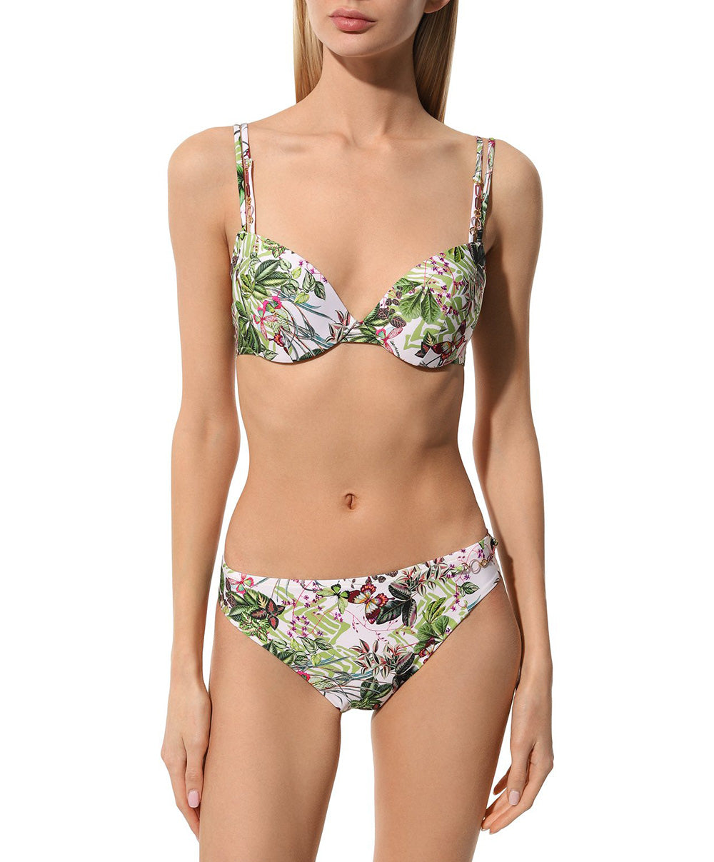 Soutien-gorge de bain coque effet push Lise Charmel bain Envolée Tropicale lumière ABB8573-LT