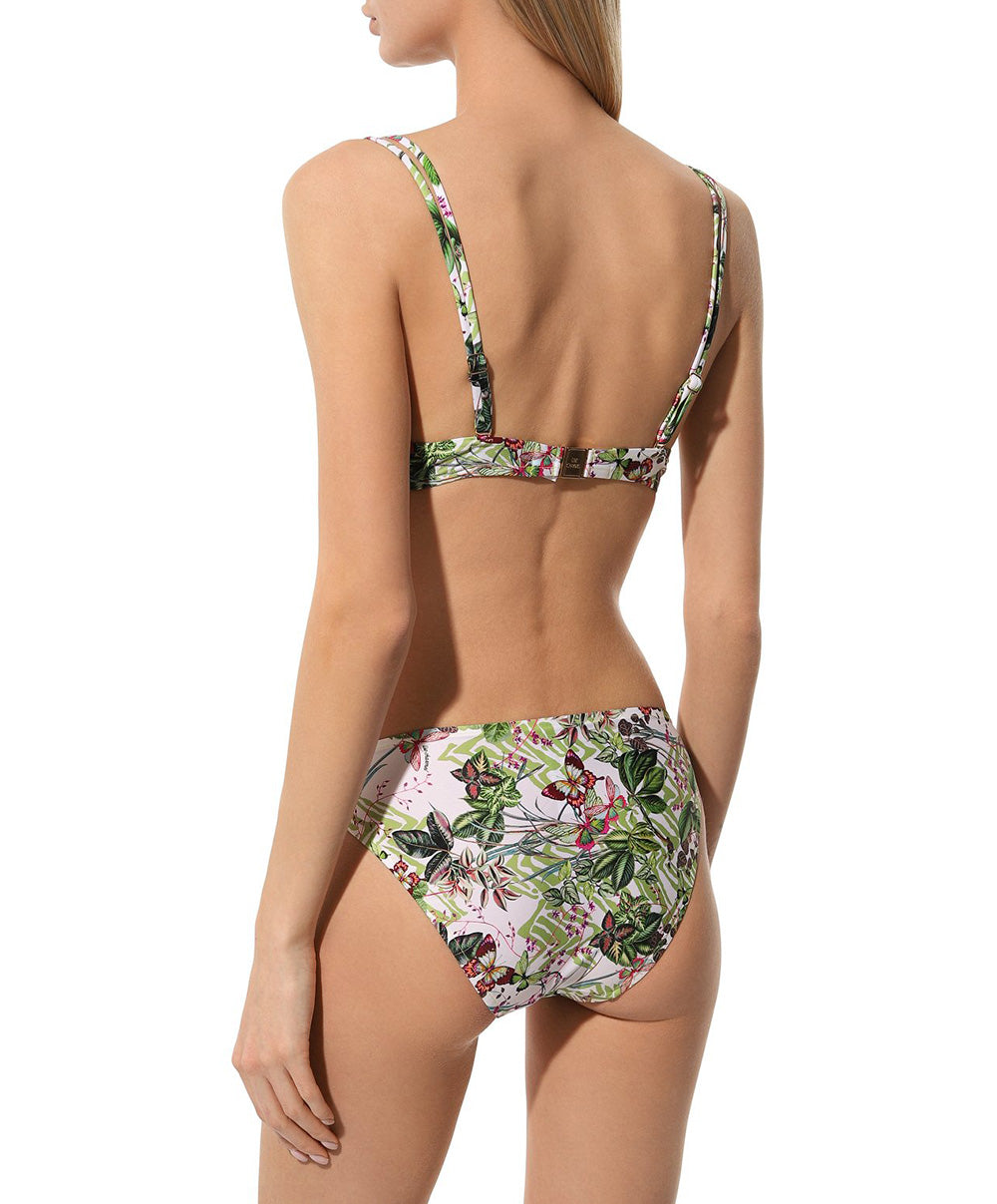 Soutien-gorge de bain coque effet push Lise Charmel bain Envolée Tropicale lumière ABB8573-LT