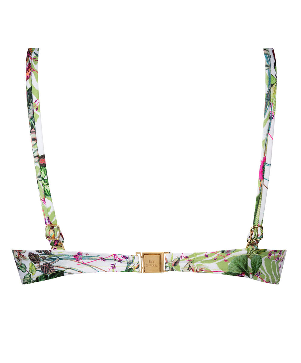 Soutien-gorge de bain coque effet push Lise Charmel bain Envolée Tropicale lumière ABB8573-LT