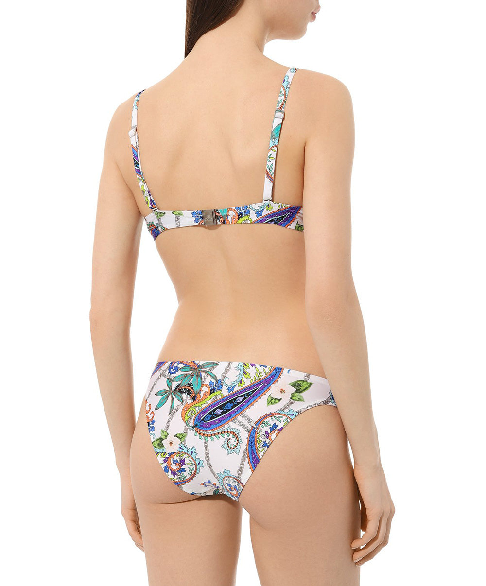 Soutien-gorge de bain coque effet push Lise Charmel bain Odyssée Cashmer bleu ABB8563-BC