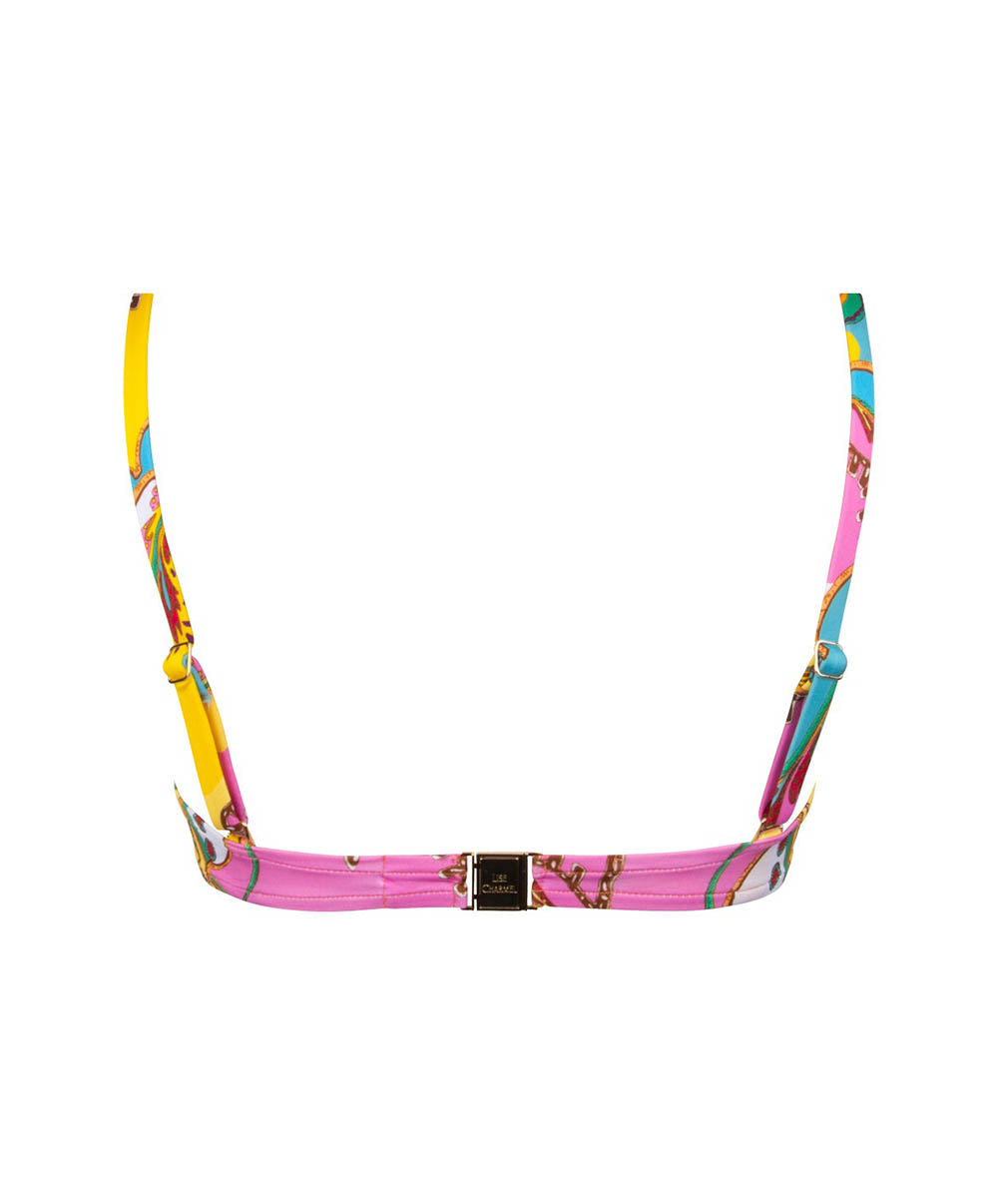 Maillot de bain coque effet push Lise Charmel bain Soleil floral Curcuma ABB8546-CS