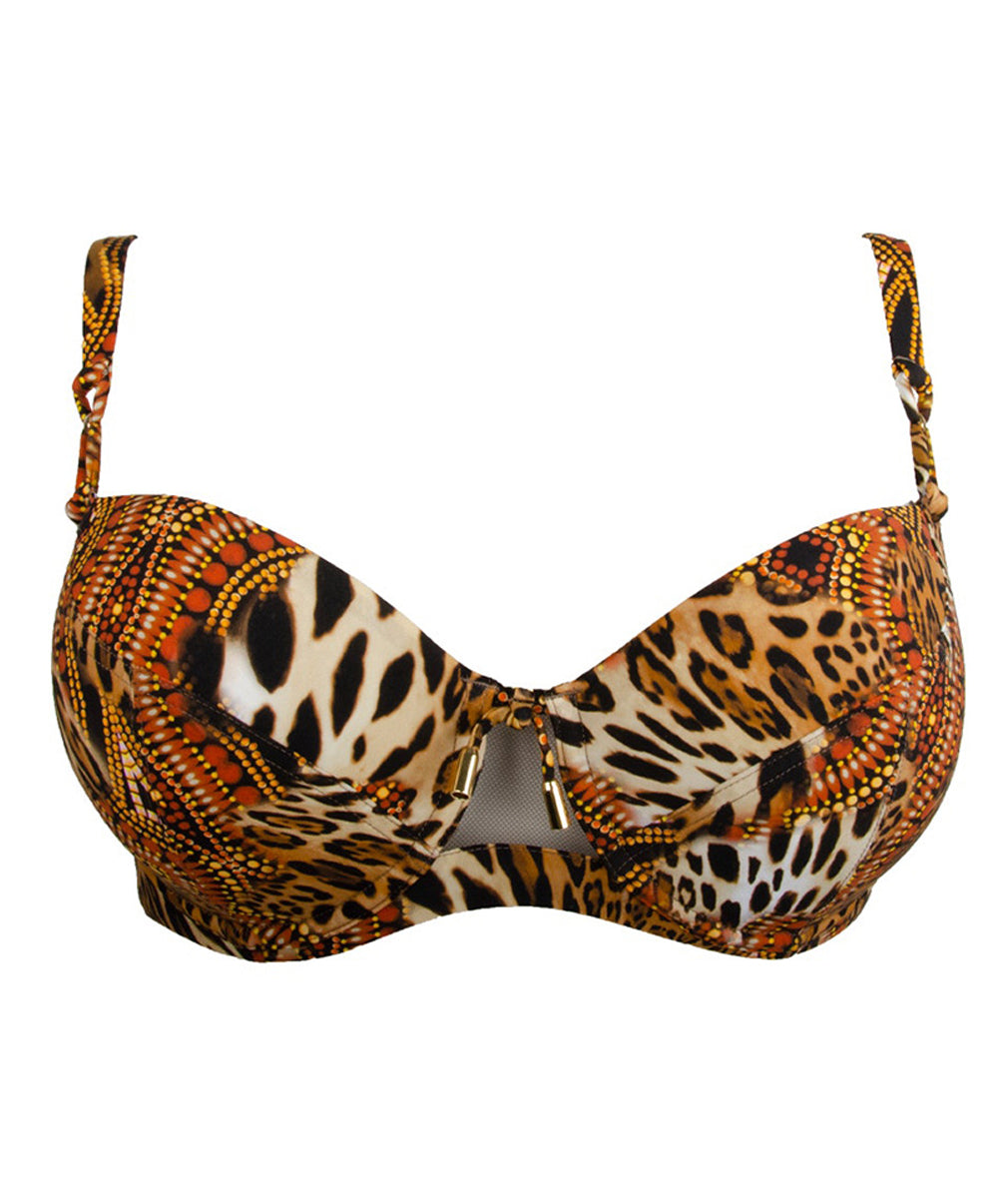 Maillot de bain corbeille bonnets profonds Lise Charmel bain Splendeur Féline panthère ABB3543-GF 10