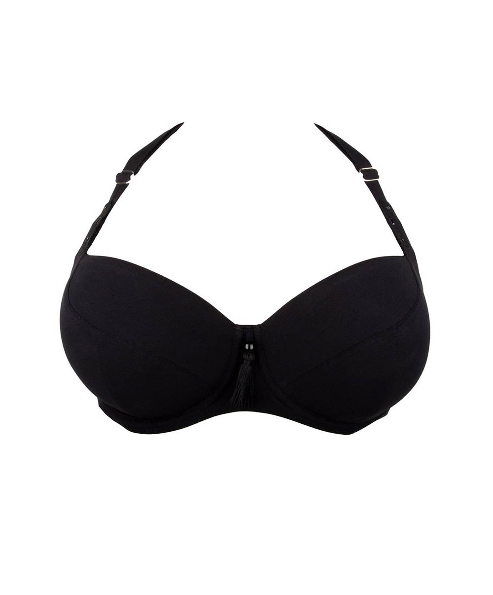 Maillot de bain corbeille bonnets profonds Lise Charmel bain Elegance croisière Noir ABB3547-NO