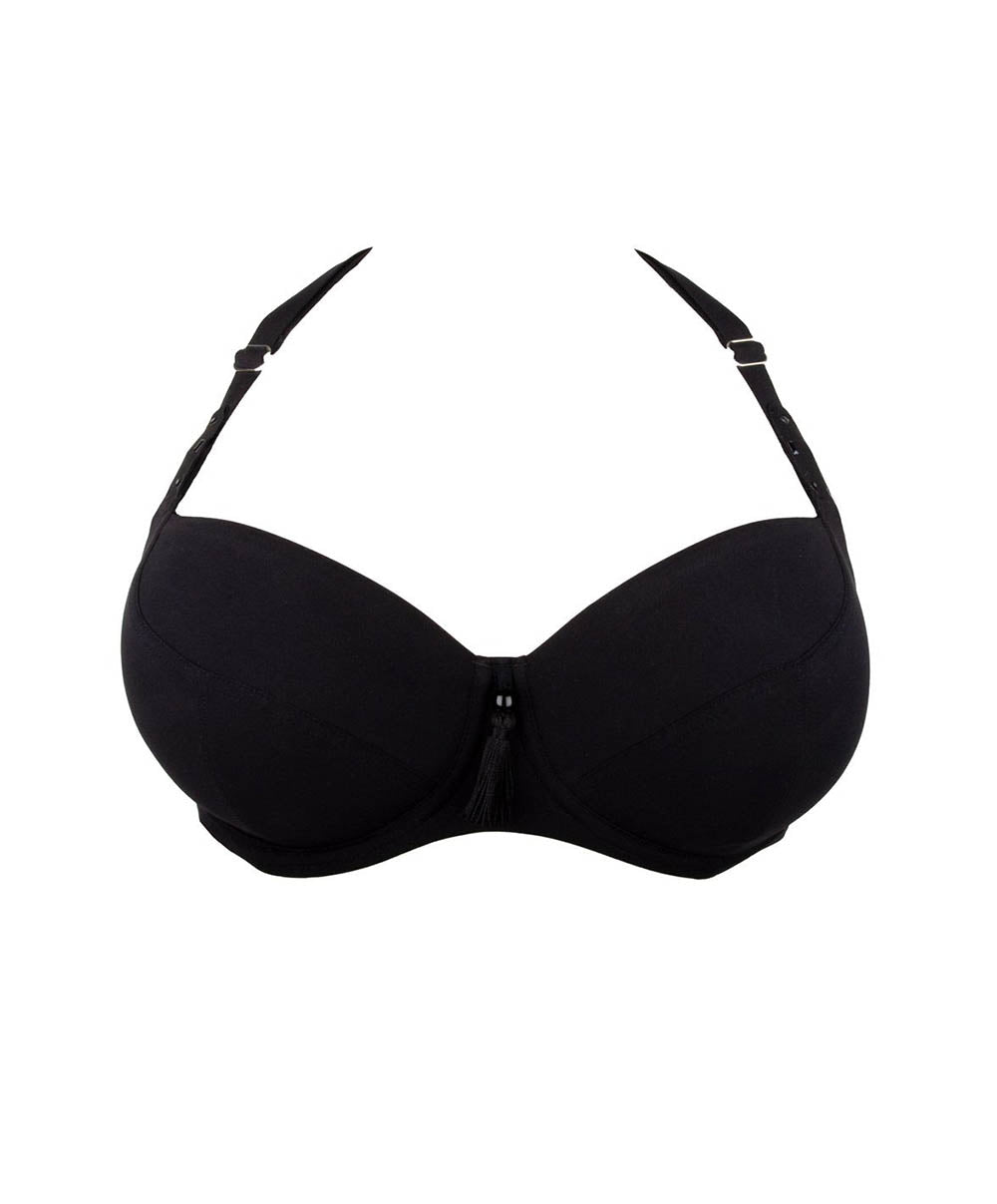 Maillot de bain corbeille bonnets profonds Lise Charmel bain Elegance croisière Noir ABB3547-NO