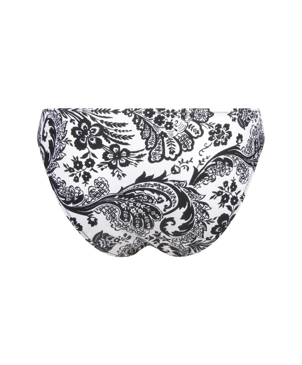 Maillot de bain culotte séduction La bandana Blanc Antigel Bain EBB0794-BB